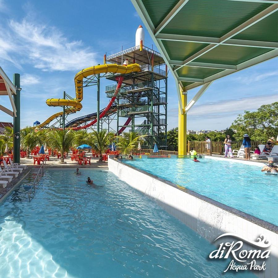 Caldas Novas - 2024 - Diroma Spazzio Acesso Ao Vulcao - Com Piscina Do Hotel 24 Horas エクステリア 写真
